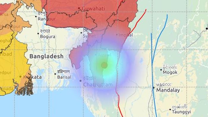 Earthquake measuring 4.2 magnitude on Richter scale hits Mizoram