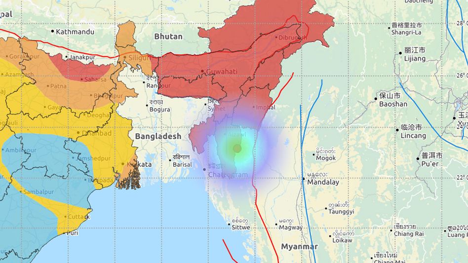 Earthquake hits Mizoram for second time in 9 hours, this time 4.1 on Richter scale Earthquake hits Mizoram for second time in 9 hours, this time 4.1 on Richter scale