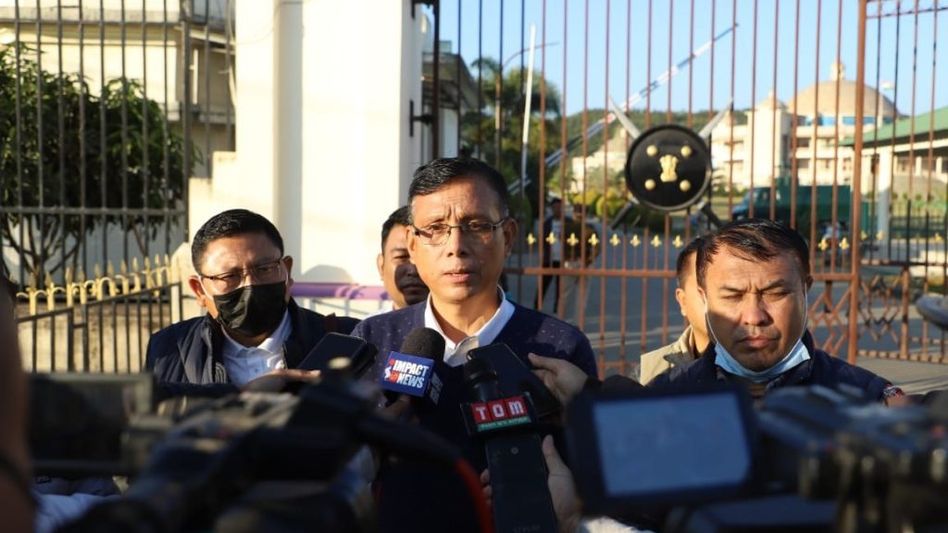 Manipur: MPCC submits petitions seeking disqualification of RK Imo Singh and Yamthong Haokip Manipur: MPCC submits petitions seeking disqualification of RK Imo Singh and Yamthong Haokip