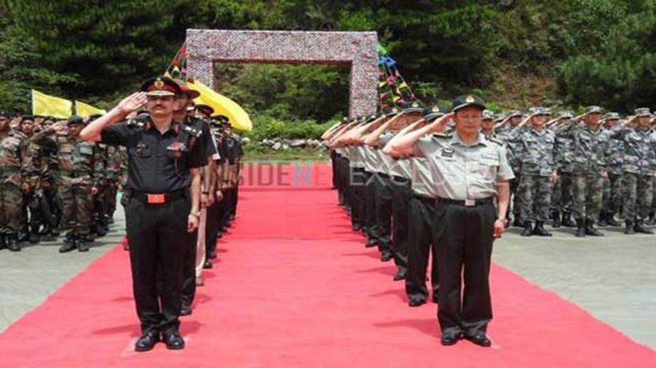 Indian Army Participates in Chinese Army Foundation Day at Damai Indian Army Participates in Chinese Army Foundation Day at Damai