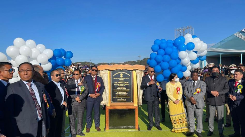 Meghalaya CM Conrad Sangma inaugurates new district of ‘Eastern West Khasi Hills’ Meghalaya CM Conrad Sangma inaugurates new district of ‘Eastern West Khasi Hills’