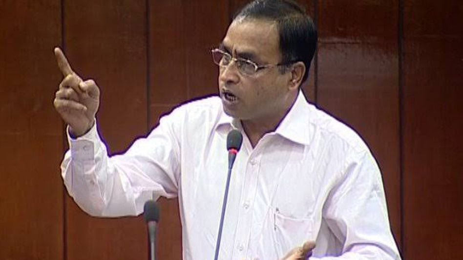 Assam: Suspended Congress MLA Sherman Ali resists eviction Assam: Suspended Congress MLA Sherman Ali resists eviction