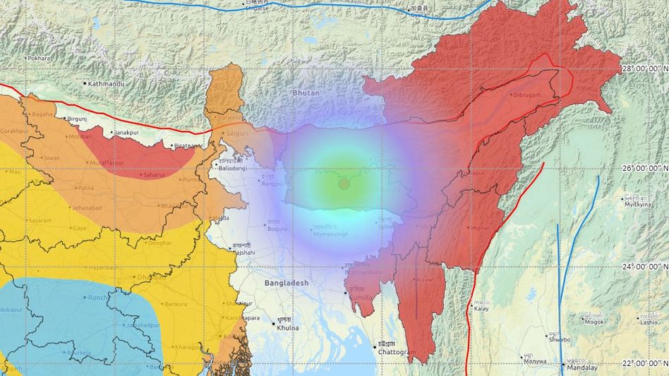 Earthquake of Magnitude 4.4 jolts Meghalaya, tremors also felt in Assam Earthquake of Magnitude 4.4 jolts Meghalaya, tremors also felt in Assam