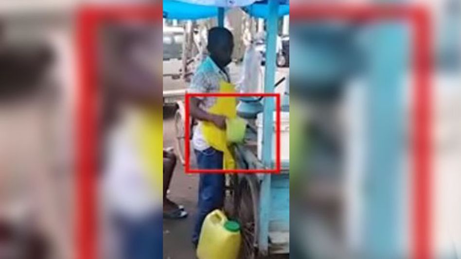 Guwahati roadside vendor pays the price for contaminating food with urine Guwahati roadside vendor pays the price for contaminating food with urine