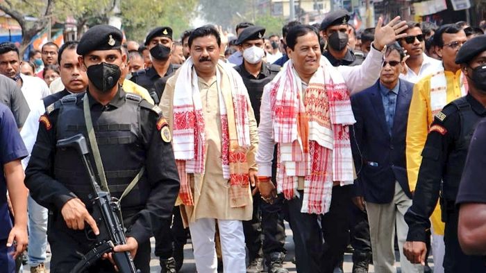 Ranjeet Kumar Dass files nomination from Patacharkuchi