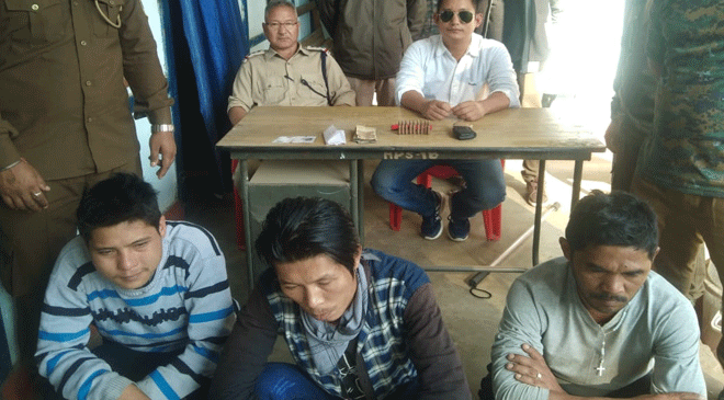 3 Held for Extortion Activities in Arunachal Pradesh's Changlang 3 Held for Extortion Activities in Arunachal Pradesh's Changlang