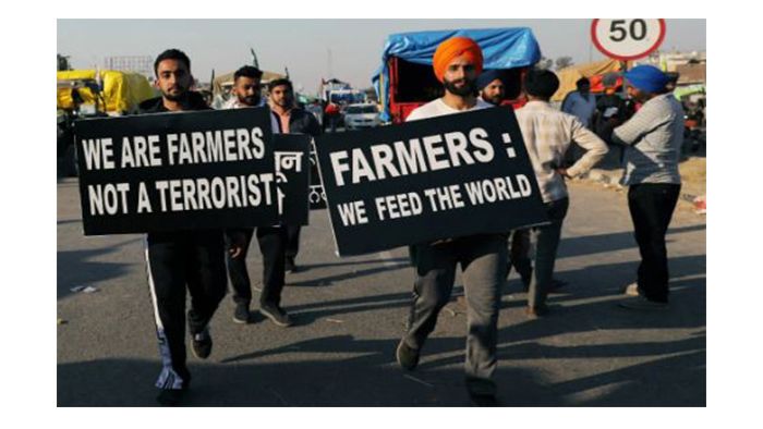 farmers protest