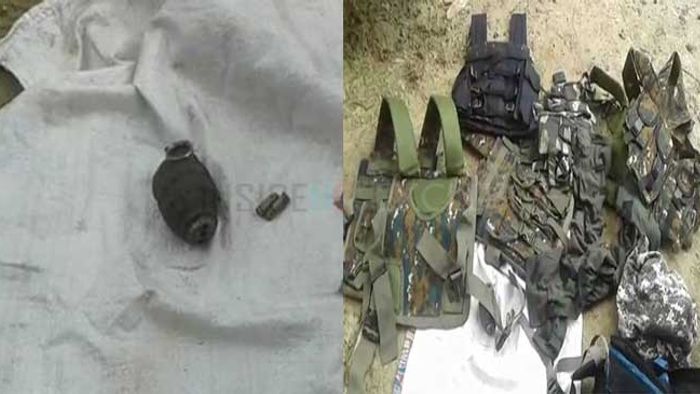 Assam: Arms and Militant Uniforms Recovered in Golaghat