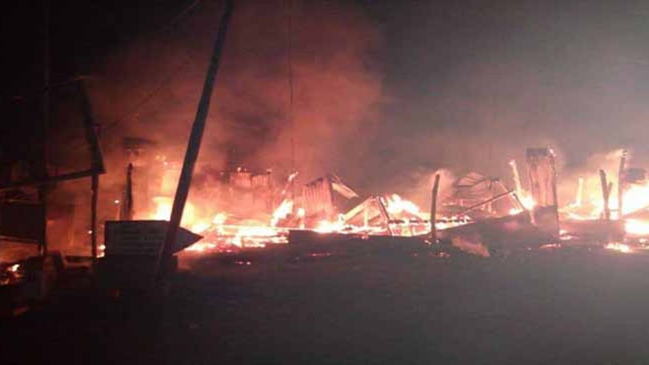 DEVASTATING FIRE BREAKS OUT IN GUWAHATI DEVASTATING FIRE BREAKS OUT IN GUWAHATI