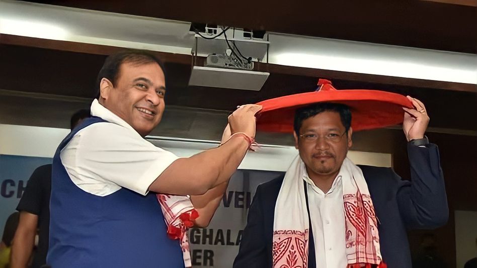Assam and Meghalaya CMs discuss inter-state border row, to meet Amit Shah again Assam and Meghalaya CMs discuss inter-state border row, to meet Amit Shah again
