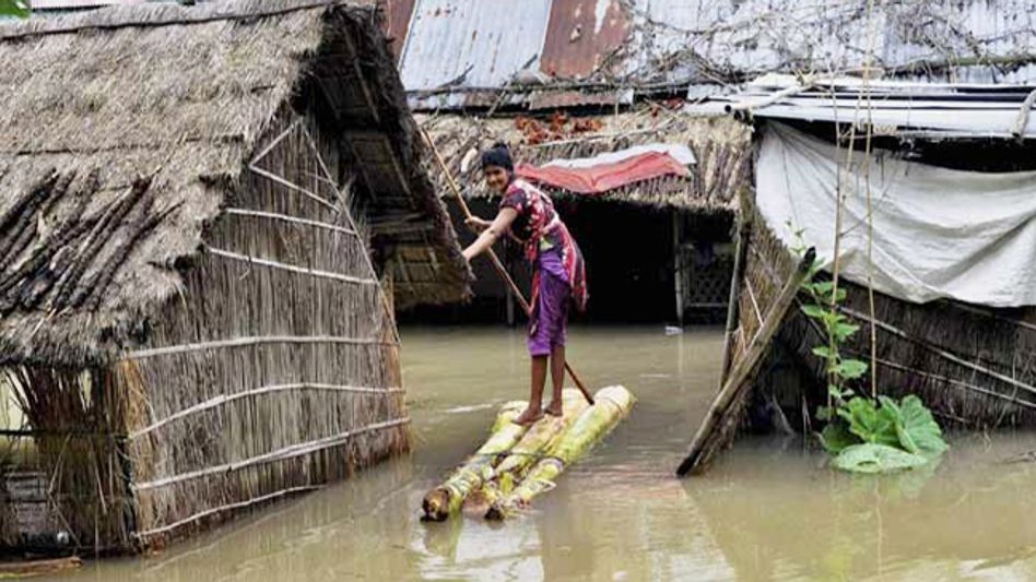 ASSAM: FLASH FLOOD IN THE STATE ASSAM: FLASH FLOOD IN THE STATE