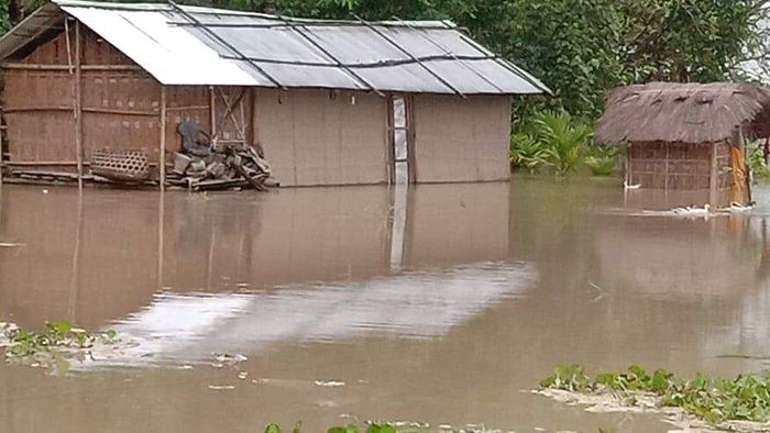 Assam: Second wave of flood hits Dhemaji leaving hundreds of families homeless