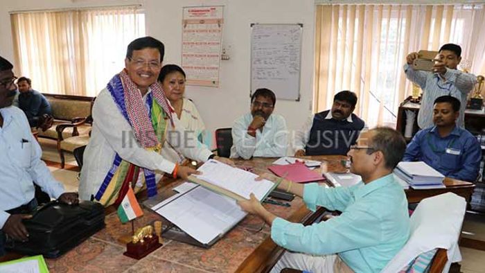UPPL candidate Urkhao Gwra Brahma files nomination in Kakrajhar