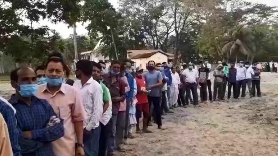 Assam Polls Phase-II: 27.45% turnout recorded till 12 pm Assam Polls Phase-II: 27.45% turnout recorded till 12 pm