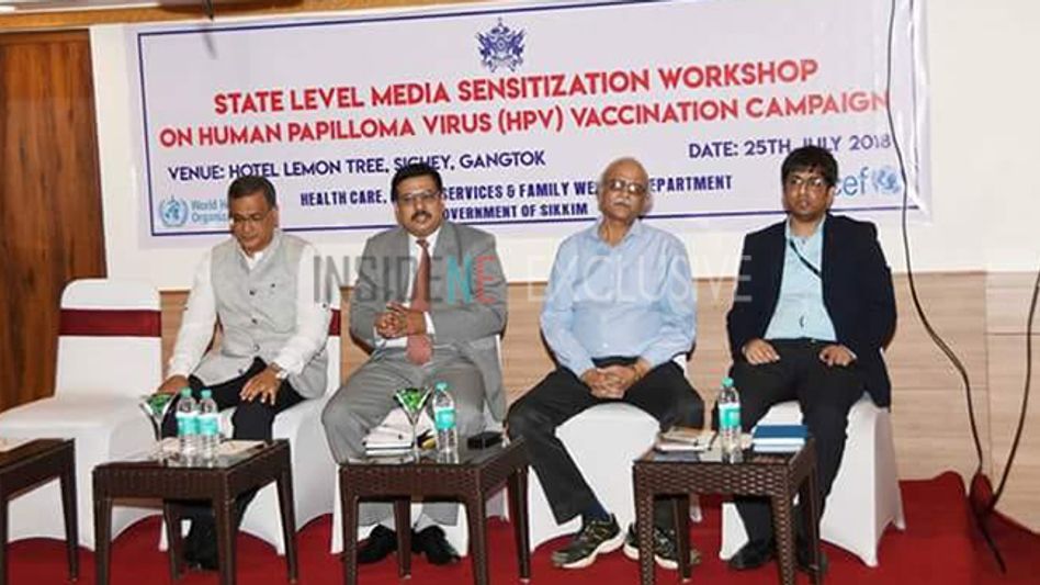 Sikkim: State will launch HPV vaccines on July 30 Sikkim: State will launch HPV vaccines on July 30