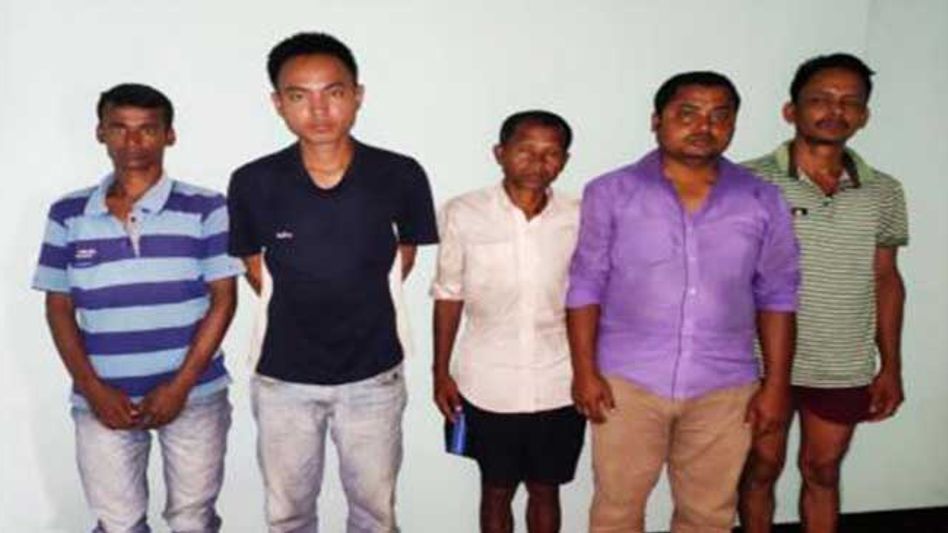 Five Rhino Poachers Arrested In Assam Five Rhino Poachers Arrested In Assam