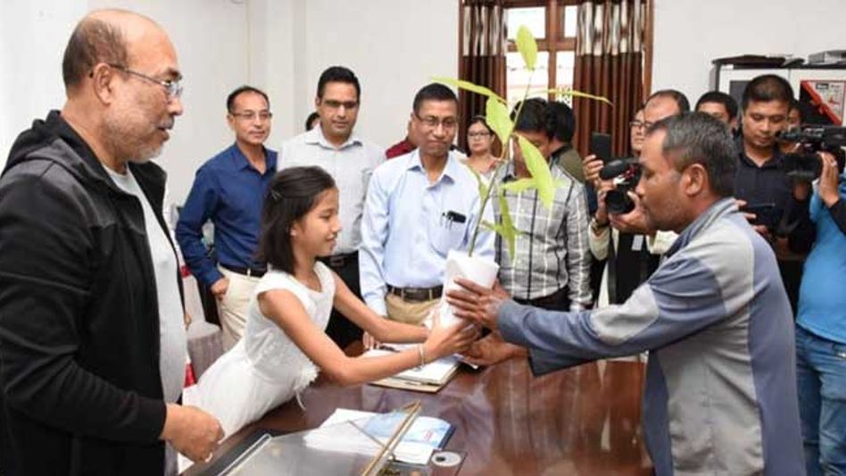 Manipur CM Seeks Conrad's Support for Protection of Manipur Rajbari at Meghalaya Manipur CM Seeks Conrad's Support for Protection of Manipur Rajbari at Meghalaya