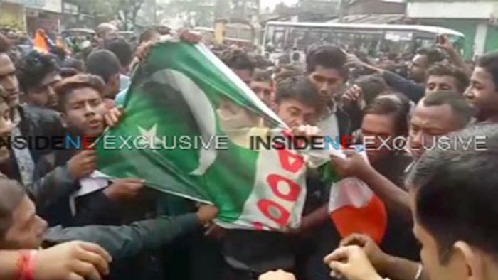 Pulwama Attack:  Protesters demand revenge against Pakistan