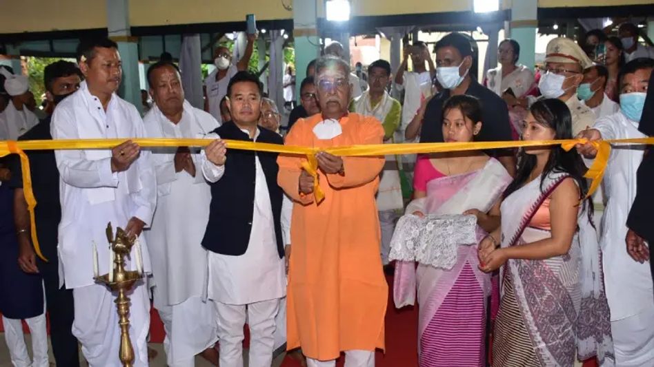 Manipur: Guv La Ganesan inaugurates memorial pillar, guest house in Imphal East Manipur: Guv La Ganesan inaugurates memorial pillar, guest house in Imphal East