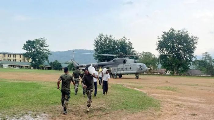 Drunk man hit wife with sharp weapon in Haflong