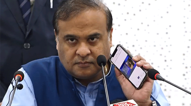 Shaheen Bagh CAA Protesters are Waging War against Hindus, Sikhs, Buddhists: Himanta Biswa Sarma Shaheen Bagh CAA Protesters are Waging War against Hindus, Sikhs, Buddhists: Himanta Biswa Sarma