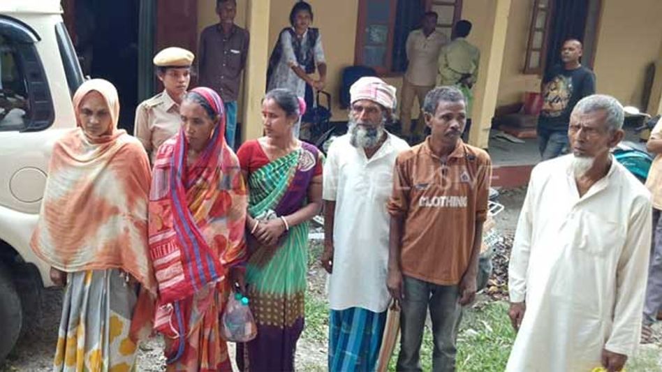 Declared foreigners arrested in Assam-Bangladesh border at Kokrajhar Declared foreigners arrested in Assam-Bangladesh border at Kokrajhar
