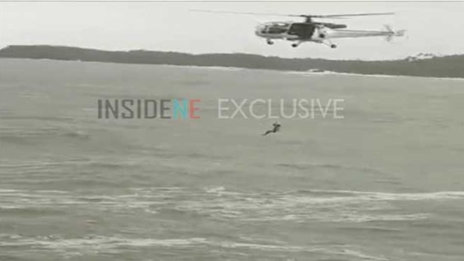 Indian Coast Guard Saves Army Officer From Drowning in Goa Indian Coast Guard Saves Army Officer From Drowning in Goa