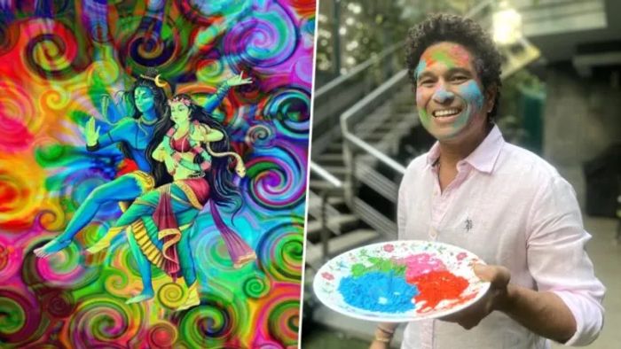 Sachin Tendulkar to Virat Kohli send Holi greetings to fans