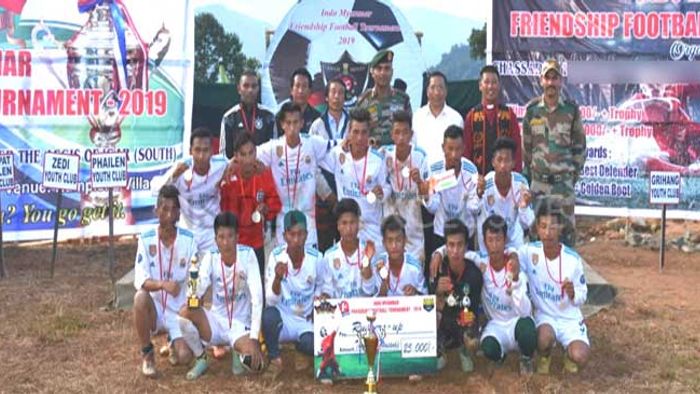 Assam Rifles Organises 1st Friendship Football Tournament at Indo-Myanmar Border