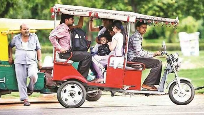 e-rickshaws