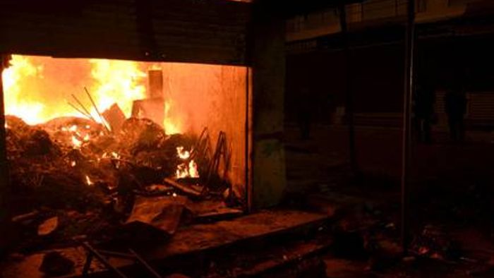 3 shops set ablaze by Mizo Miscreants in Cachar