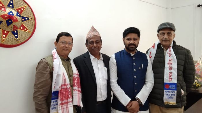 Assam: Senior Journalist Anjan Upadhaya joines AJP