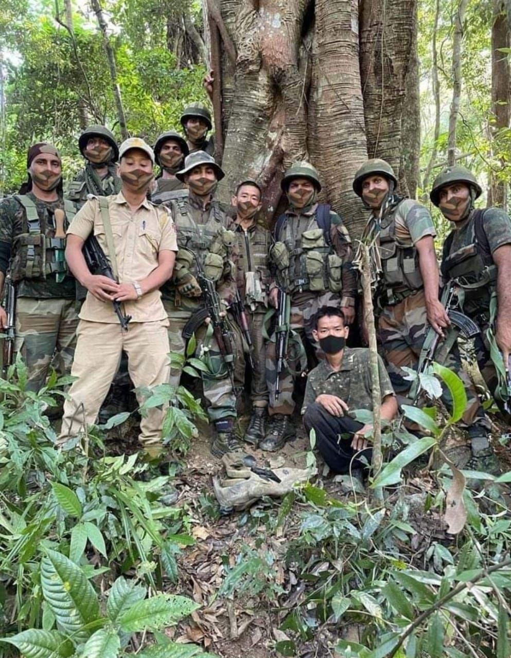 NSCN hideout busted by security forces in Arunachal Pradesh