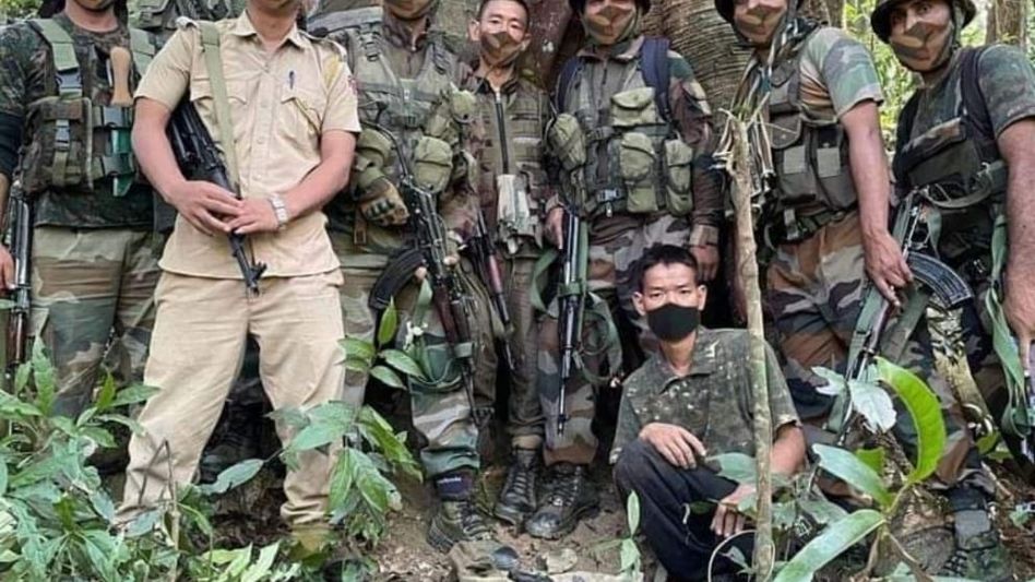 NSCN hideout busted by security forces in Arunachal Pradesh NSCN hideout busted by security forces in Arunachal Pradesh
