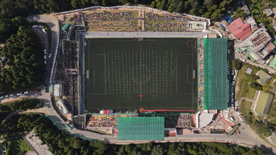 Sikkim: Bhaichung Bhutia stadium inaugurated; CM 'delighted to be present' Sikkim: Bhaichung Bhutia stadium inaugurated; CM 'delighted to be present'