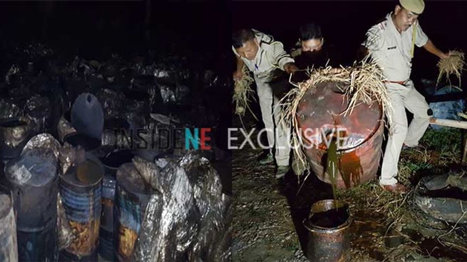 House in Makum which stockpiled ‘pilfered’ oil raided House in Makum which stockpiled ‘pilfered’ oil raided