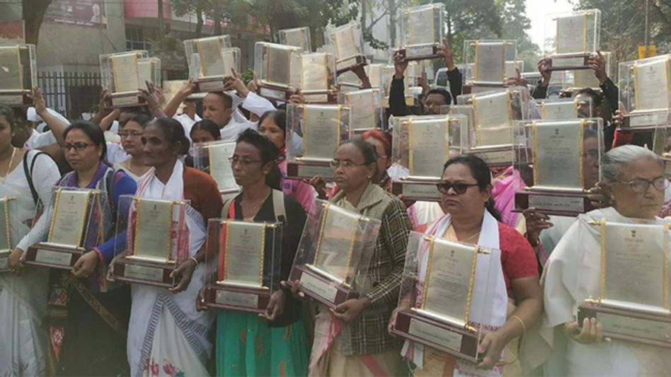 Assam Agitation martyrs’ kin return mementos on Martyrs Day to protest CAB Assam Agitation martyrs’ kin return mementos on Martyrs Day to protest CAB