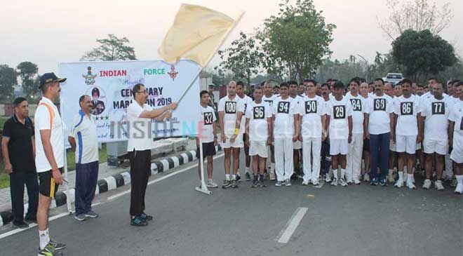 Air Force organized Centenary Marathon in honor of Marshal of Indian Air Force Arjan Singh, DFC Air Force organized Centenary Marathon in honor of Marshal of Indian Air Force Arjan Singh, DFC
