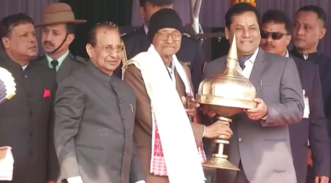 Assam Govt Confers Republic Day Journalism Award 2020 to Journalist Jadu Kakati Assam Govt Confers Republic Day Journalism Award 2020 to Journalist Jadu Kakati