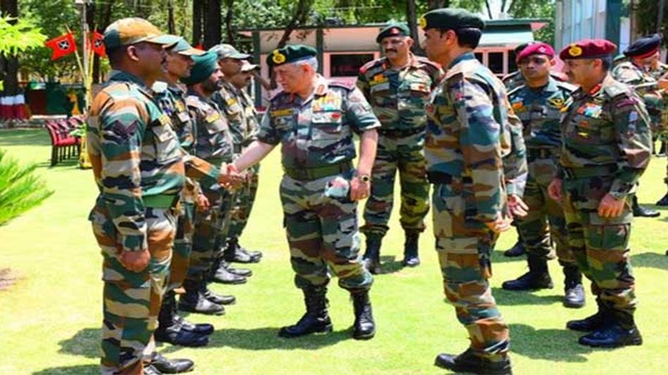 Army Chief expresses satisfaction over security preparedness in Akhnoor Sector Army Chief expresses satisfaction over security preparedness in Akhnoor Sector