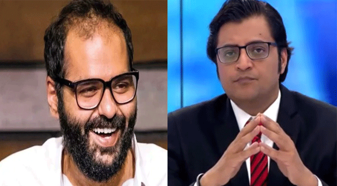 Kunal Kamra Banned by Several Airlines for Heckling Arnab Goswami Kunal Kamra Banned by Several Airlines for Heckling Arnab Goswami