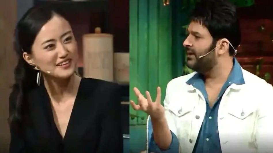 Kapil Sharma hilarious explanation of baingan bharta to Anek actor Andrea Kevichüsa Kapil Sharma hilarious explanation of baingan bharta to Anek actor Andrea Kevichüsa
