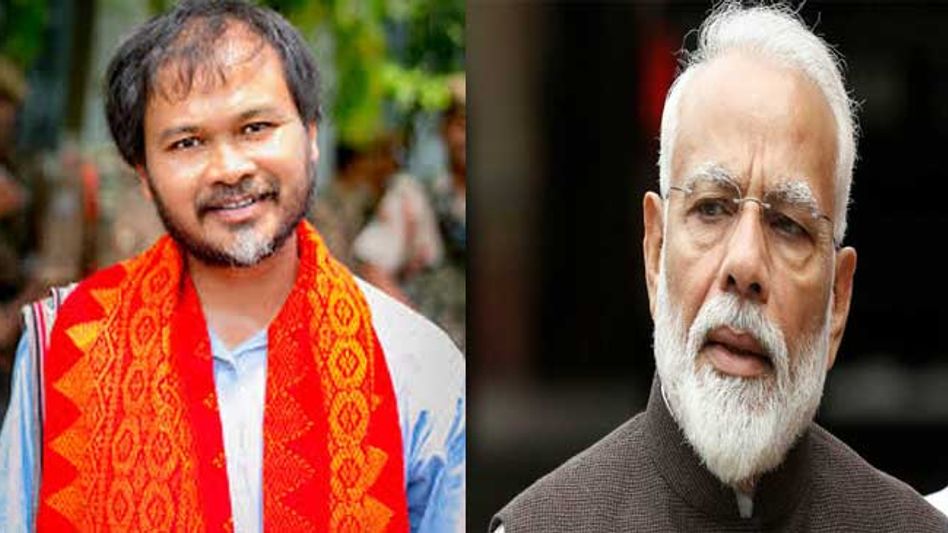 Krishak Mukti Chief Akhil Gogoi Blames BJP for Price-rise of Petrol and Essentials in Assam Krishak Mukti Chief Akhil Gogoi Blames BJP for Price-rise of Petrol and Essentials in Assam