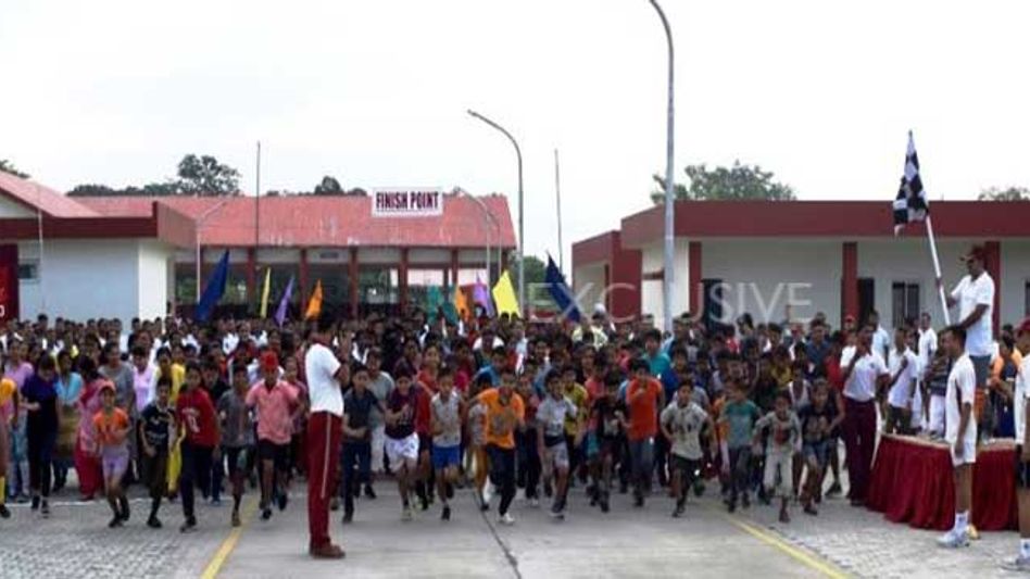 Army Organizes ‘Run For Fun’ on 'Kargil Vijay Diwas' Army Organizes ‘Run For Fun’ on 'Kargil Vijay Diwas'