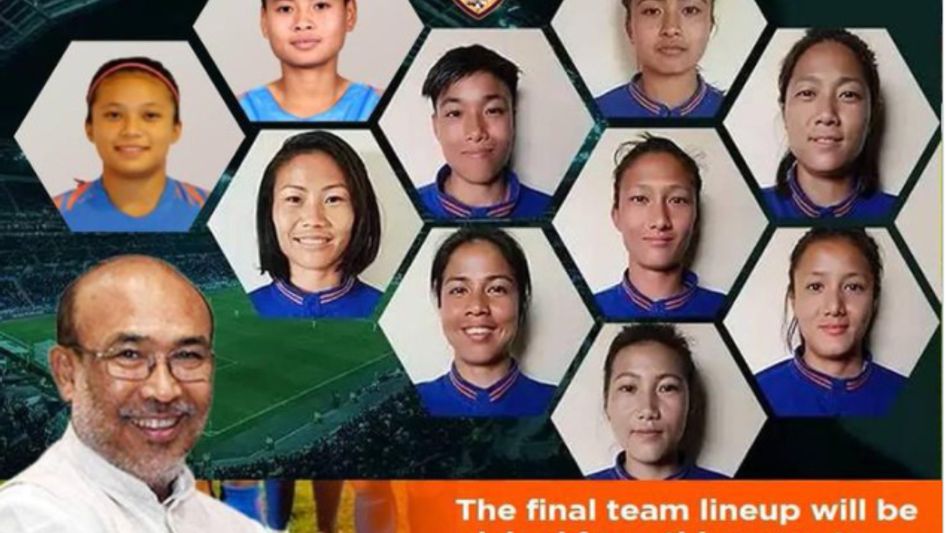 Ten Manipuri women footballers selected for Indian national football team Ten Manipuri women footballers selected for Indian national football team