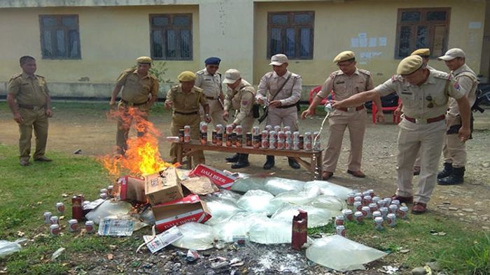 liquor seized