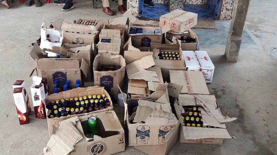 EIB seizes 586 bottles of Arunachal quota IMFL in Gohpur EIB seizes 586 bottles of Arunachal quota IMFL in Gohpur