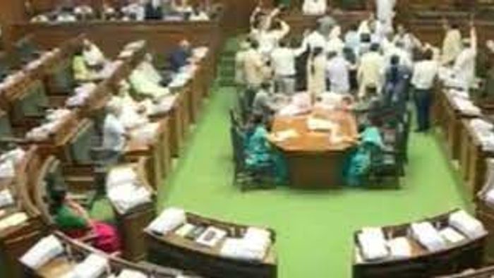 Delhi Assembly: Three BJP MLAs suspended over derogatory remarks against Arvind Kejriwal
