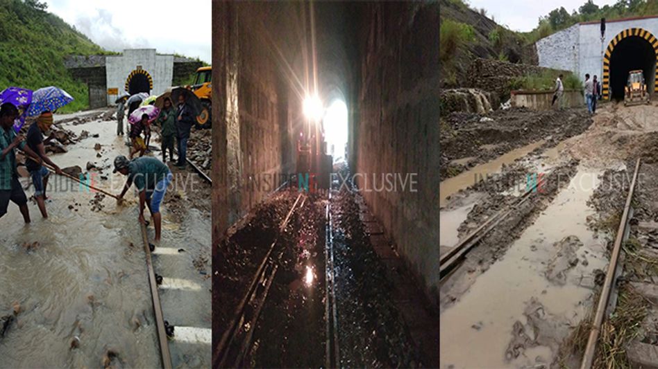 ASSAM: LAND SLIDES AFFECT TRAIN SERVICES IN LUMDING ASSAM: LAND SLIDES AFFECT TRAIN SERVICES IN LUMDING