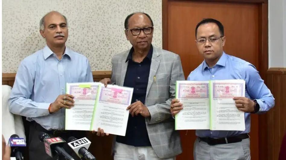 Manipur Govt signs two agreements with SPA; prepares master plan Manipur Govt signs two agreements with SPA; prepares master plan